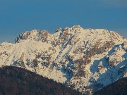 MONTE GIOCO (1366 m) da Forcella di Spettino con bel tramonto-5genn26-FOTOGALLERY